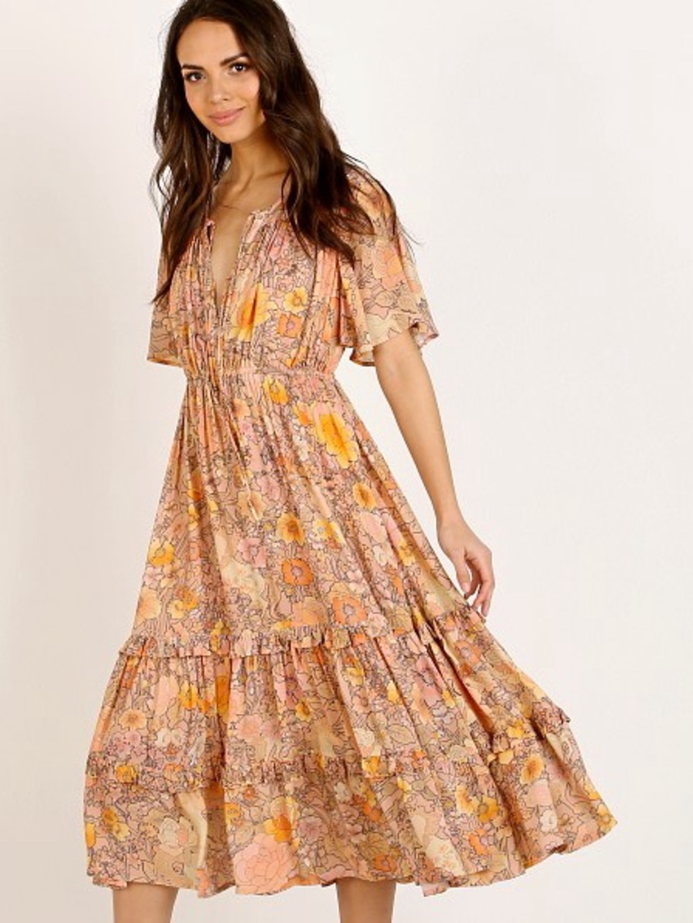 Spell & The Gypsy Collective Amethyst Garden Party Dress Large - Picture 8 of 8